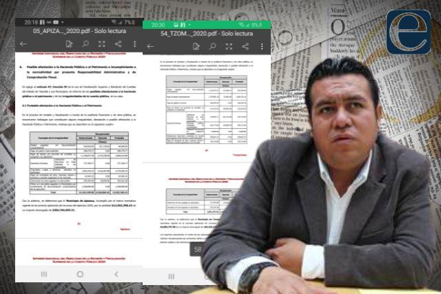 Otra vez reprueban cuenta pública de Tzompantepec