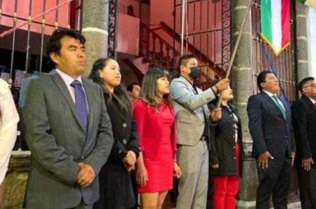 En estado de ebriedad alcalde de tlaltelulco da Grito de Independencia