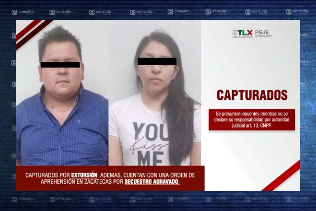 Detienen en Tlaxcala a peligrosos secuestradores, eran buscados en Zacatecas