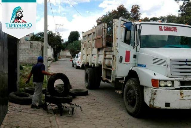 Sospechan que Bladimir se transó un camión recolector de basura  