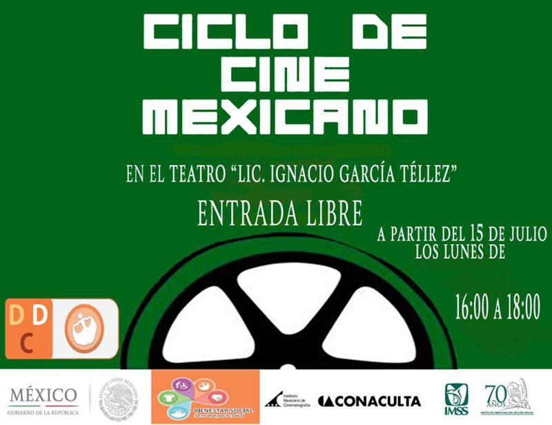 El IMSS Tlaxcala invita a los lunes de cine