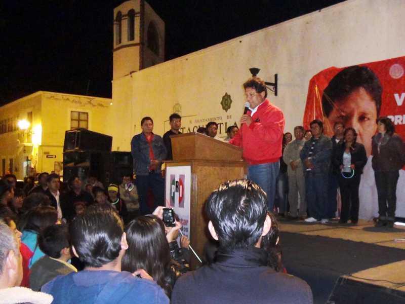 Inicia campaña Tomás Vásquez para buscar la alcaldía de Ixtacuixtla
