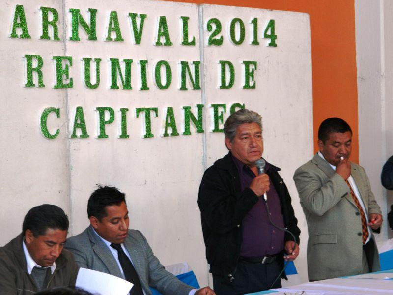 Establece Ayuntamiento de Contla y capitanes de camadas lineamientos para el carnaval 2014
