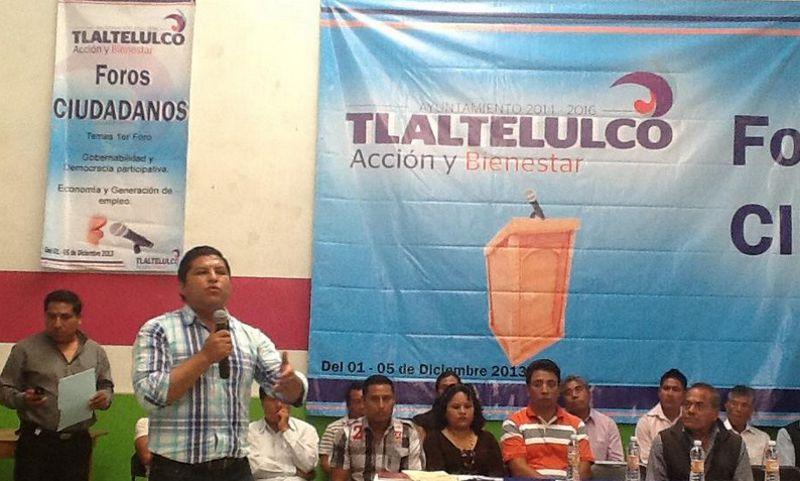 La participación de la gente de Tlaltelulco es vital para el plan de trabajo 2014 – 2016: Polvo Rea