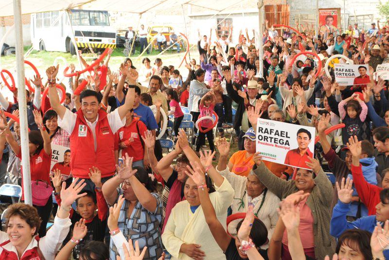 Daremos los servicios públicos que en Apizaco se reclaman: Rafael Ortega