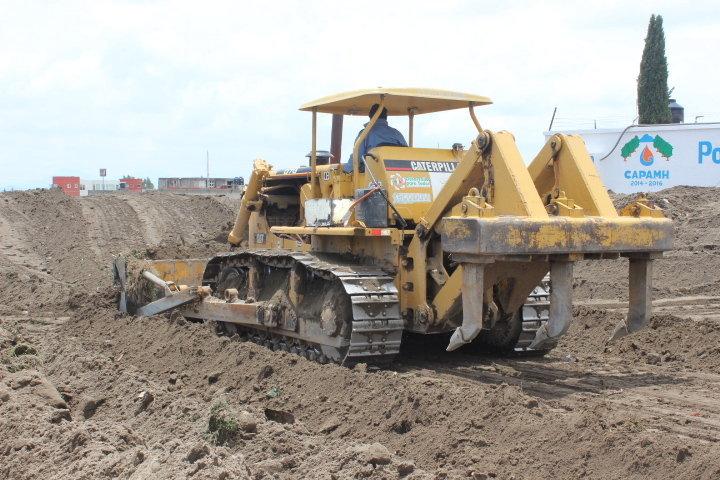Ayuntamiento de Huamantla inicia acciones de desazolve y limpieza en zonas afectadas por lluvias