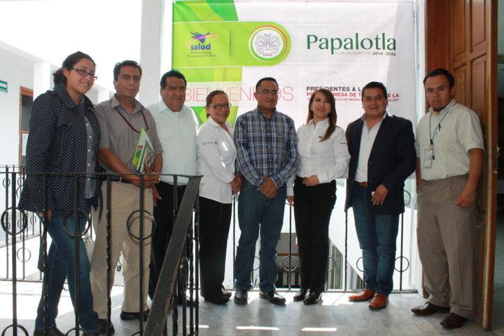 Apetatitlán presente en la primera mesa de trabajo de la red tlaxcalteca de municipios saludables