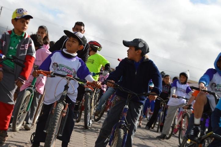 Participan 380 personas en paseo ciclista "Tlaxcala sobre Ruedas" en Tlaxco