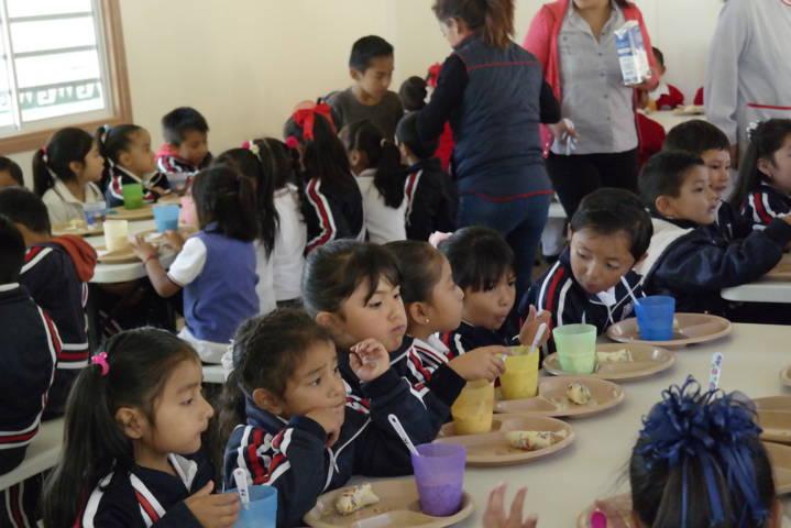 Con este desayunador los niños mejoraran su aprendizaje: Angélica Hernández