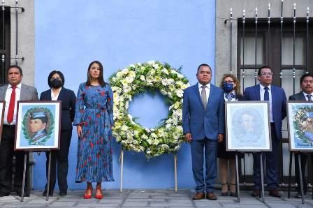 Ángelo Gutiérrez encabeza 175 aniversario de la gesta heroica de los Niños Héroes 