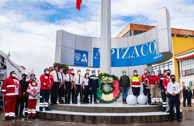 Gobierno de Apizaco reconoce labor de Protección Civil