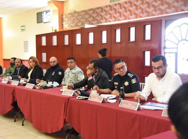 Tlaxcala capital acoge a alcaldes y mandos policiacos en reunión de seguridad