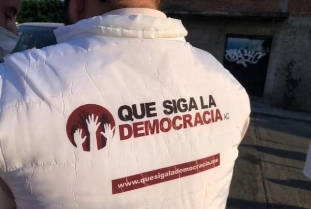 Trabaja la AC "Que siga la democracia en Tlaxcala" en promoción de la revocación de mandato 