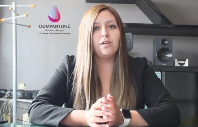 En 90 días, Diana Laura mostró voluntad para trabajar por Tzompantepec