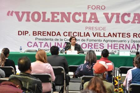 Realiza diputada Brenda Villantes Foro sobre “Violencia Vicaria”