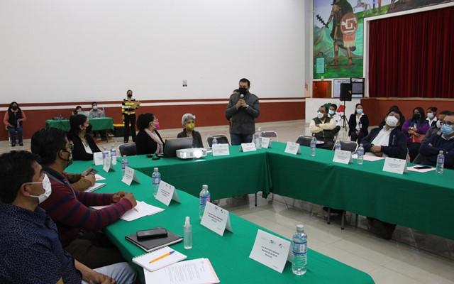 Huamantla, sede de reunión de bases de colaboración en materia de salud