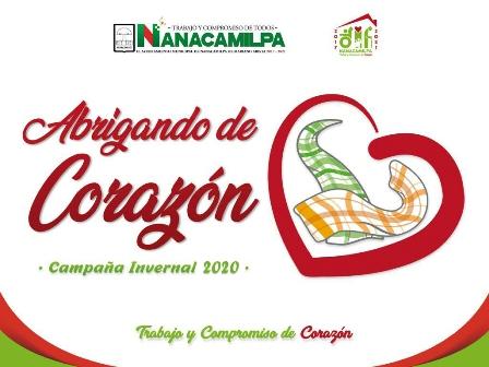 SMDIF Nanacamilpa concluye campaña invernal “Abrigando de Corazón 2020”