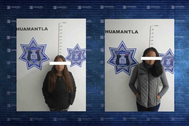 Detenidas en flagrancia dos femeninas por robo a comercio