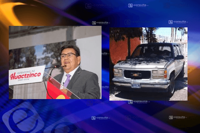 Roba coches operan en Huactzinco ante incompetencia del alcalde 