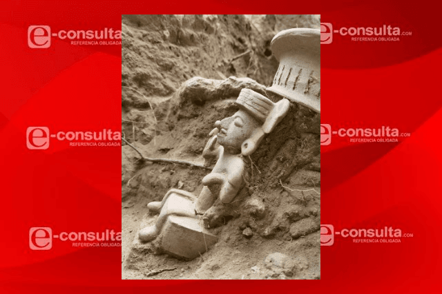 Descubren ofrenda en zona arqueológica de Xochitécatl, Tlaxcala