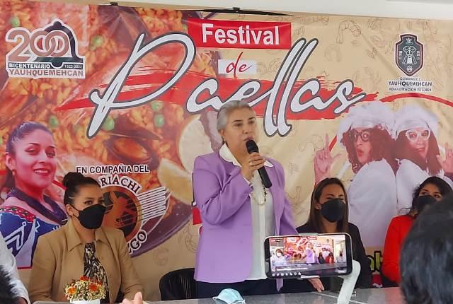 Festival de paellas en Yauhquemehcan para conmemorar bicentenario