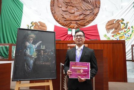 Entrega LXIV Legislatura presea “Maestro Desiderio Hernández Xochitiotzin 2023”