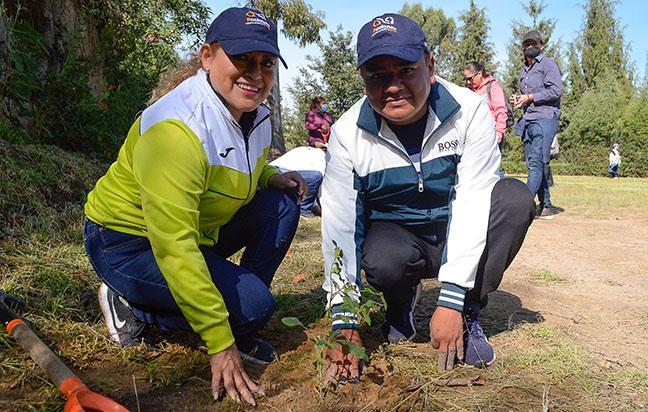 Ángelo Gutiérrez encabeza primera campaña de reforestación