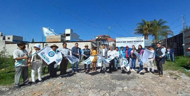 Construirán drenaje y guarniciones en la Pino Suárez de SPM