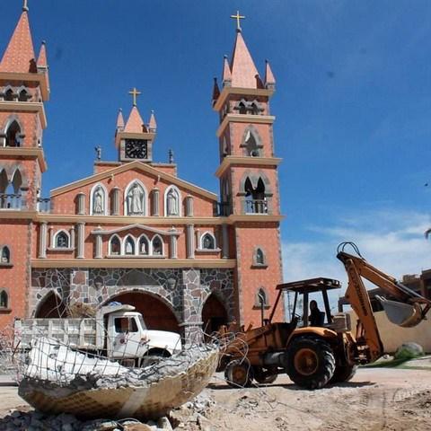 Hace 3 años demolieron una iglesia en SPM y no hay castigados