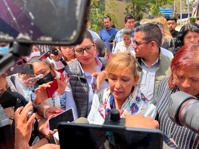 Lorena Cuéllar aclara que proyecto del autotrén está firme en Tlaxcala