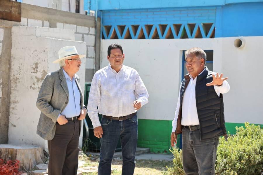 Avanza rehabilitación de siete pozos en Chiautempan