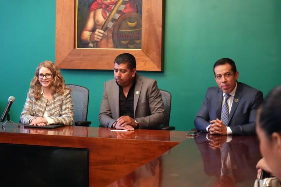 Visitan alumnos del Instituto Digital del Estado de Puebla, instalaciones del Congreso