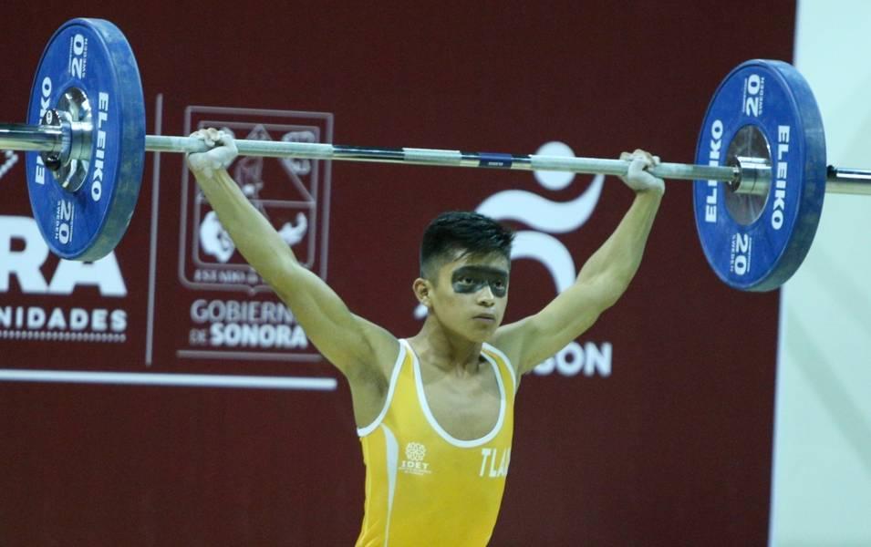 Debuta Franco Zahuantitla con dos bronces en levantamiento de pesas de nacionales Conade