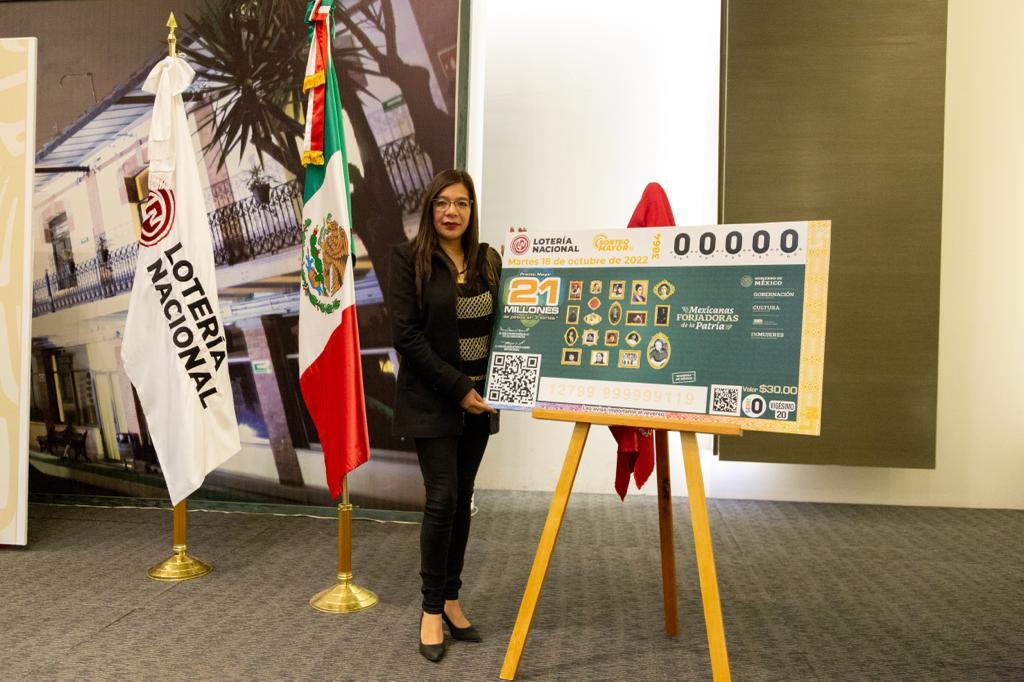 Congreso de Tlaxcala presente en la develación del billete de Lotería “Mexicanas Forjadoras de la Patria”