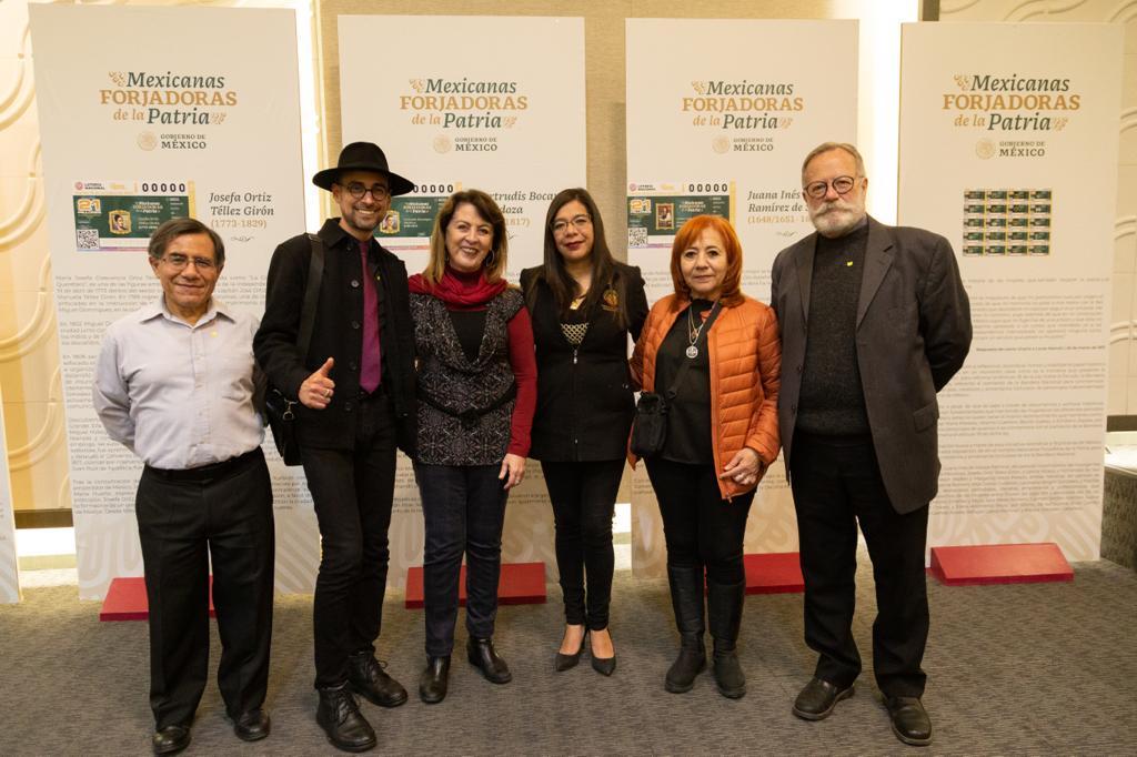 Congreso de Tlaxcala presente en la develación del billete de Lotería “Mexicanas Forjadoras de la Patria”