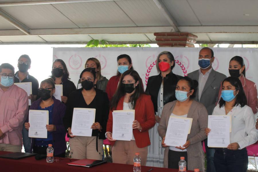 Se suman 13 municipios al proyecto “Tlaxcala, reconocimiento a sus mujeres”