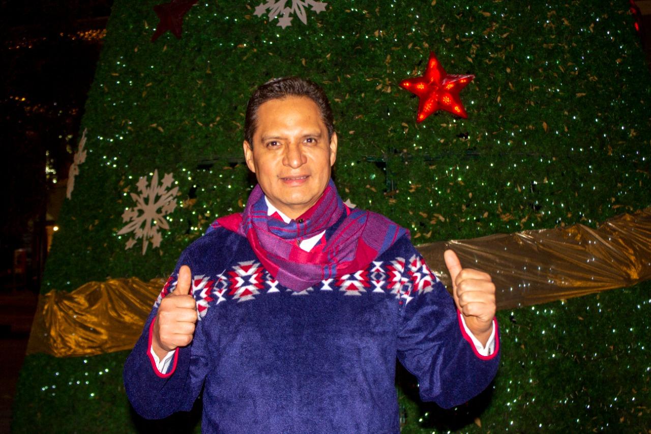 Desea Luis Antonio Herrera a capitalinos salud, armonía y paz en esta navidad