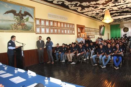 Alcalde encabeza programa “Jóvenes en Prevención de Fortaseg”