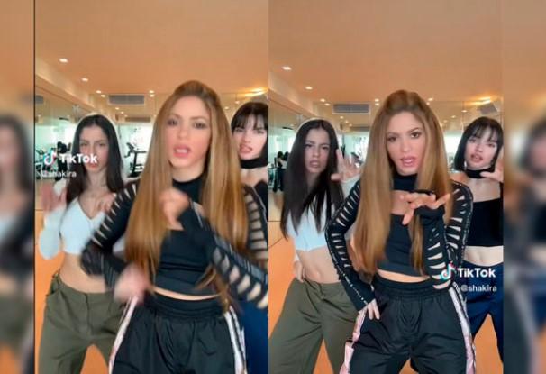 Video: Nuevo baile de Shakira arrasa en TikTok, todo a ritmo de canción contra Piqué