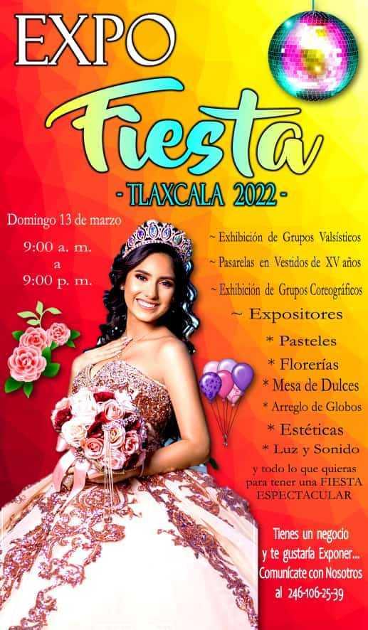 Compañía estatal de danza folklórica de Tlaxcala  invita a "Expo Fiesta Tlaxcala 2022"