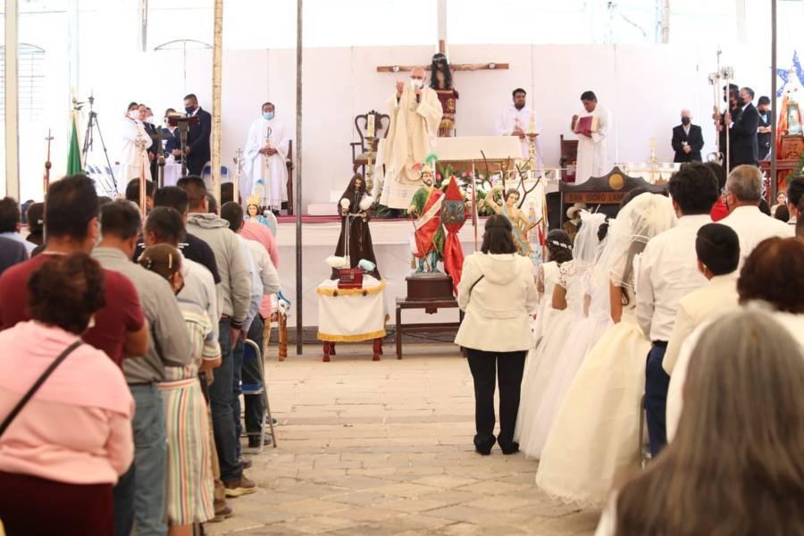 Celebran 482 aniversario de la aparición de la Virgen de Ocotlán 