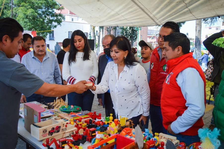 Realiza CNOP Tlaxcala primera “Gran Expoventa Artesanal” en el municipio de Chiautempan
