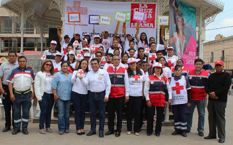 Alcalde se suma a la Colecta Anual de la Cruz Roja 2019