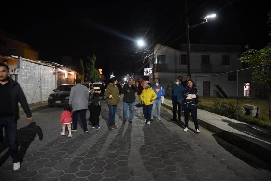 Arranca programa histórico de sustitución de lámparas en todo el municipio de Tlaxcala