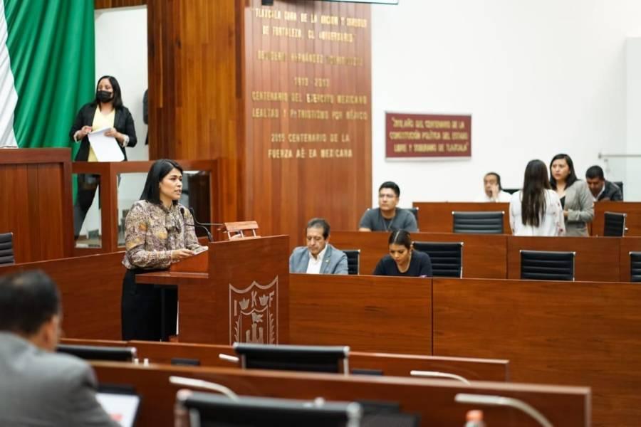 Propone Diana Torrejón emisión de la Ley de Desarrollo Económico del Estado de Tlaxcala