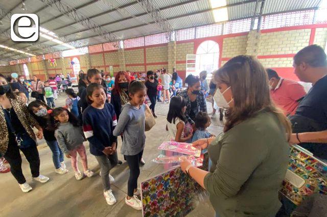 Masiva celebración del Dia del Niño en la Delegación el Sabinal - Tlaxcala   