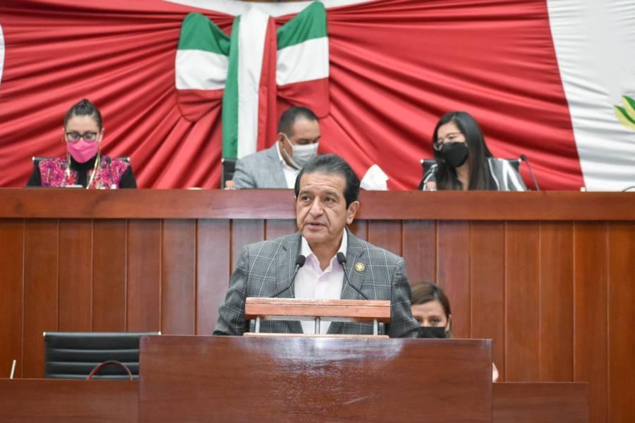 Presenta Diputado Fabricio Mena iniciativa para reformar Ley Orgánica del Poder Legislativo