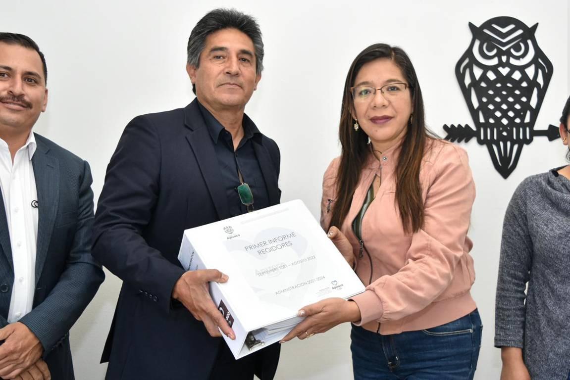 Recibe Congreso informe de actividades del cabildo de Apizaco: Leticia Martínez Cerón