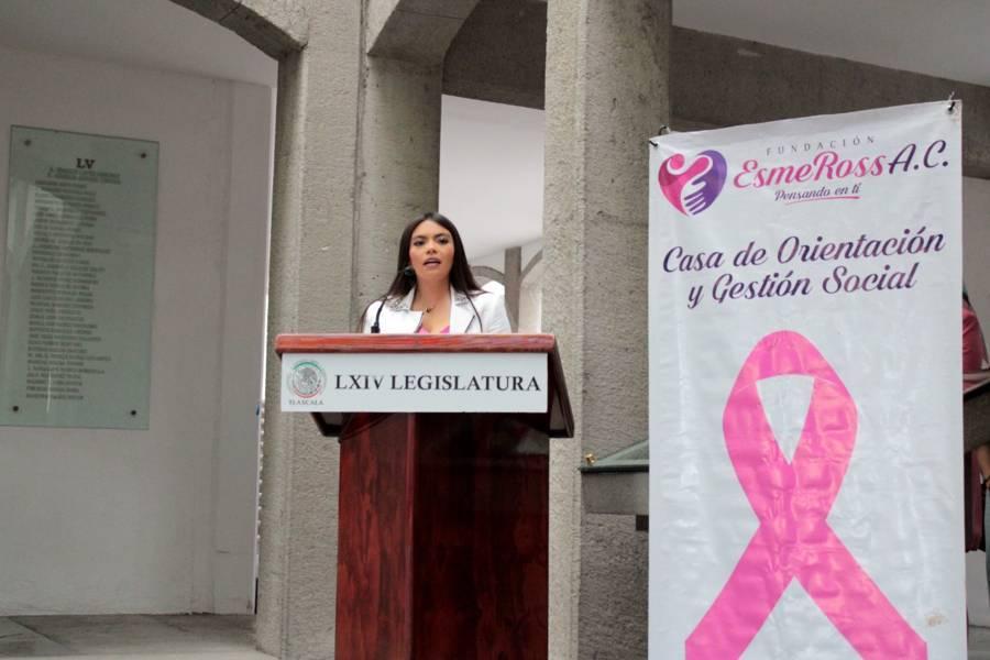 Conmemora Lorena Ruiz “Día Internacional Contra el Cáncer de Mama”