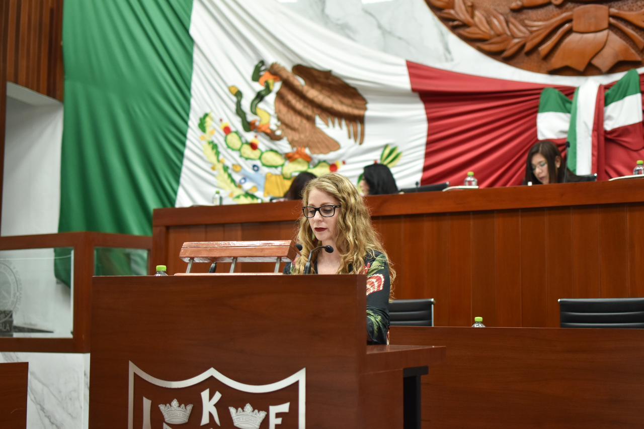 Presenta Marcela González, iniciativa de Ley de Cambio Climático para el Estado de Tlaxcala